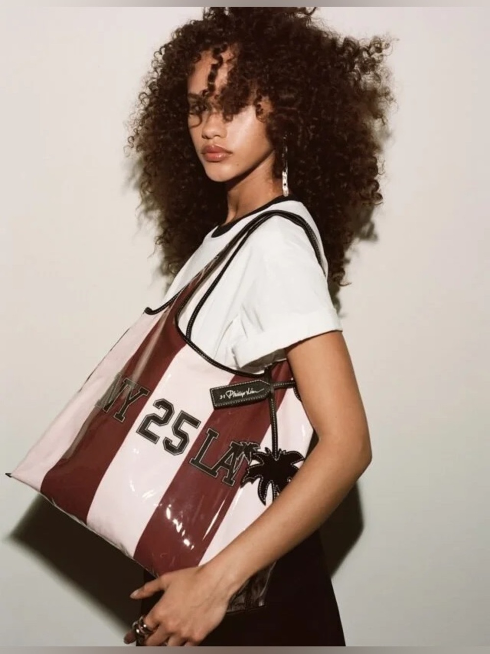 $295 MSRP | 3.1 Philip Lim - Bop Market Tote | Burgundy/Pink | NWT